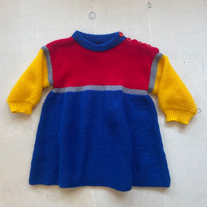 Robe en tricot 12-18M, par Indiana