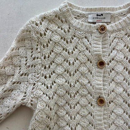Veste tricot 4Y, par Cyrillus