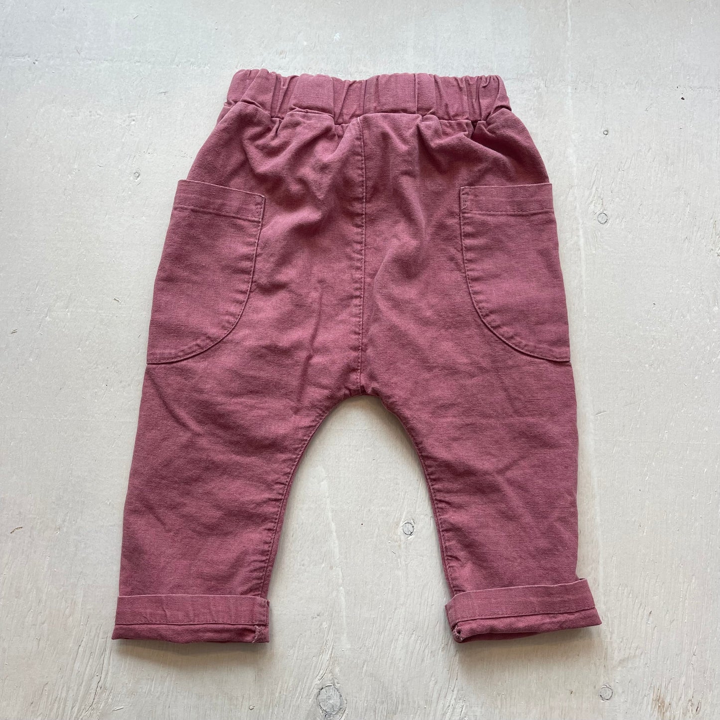 Pantalons évolutifs en lin 1-3T, par Little Yogi