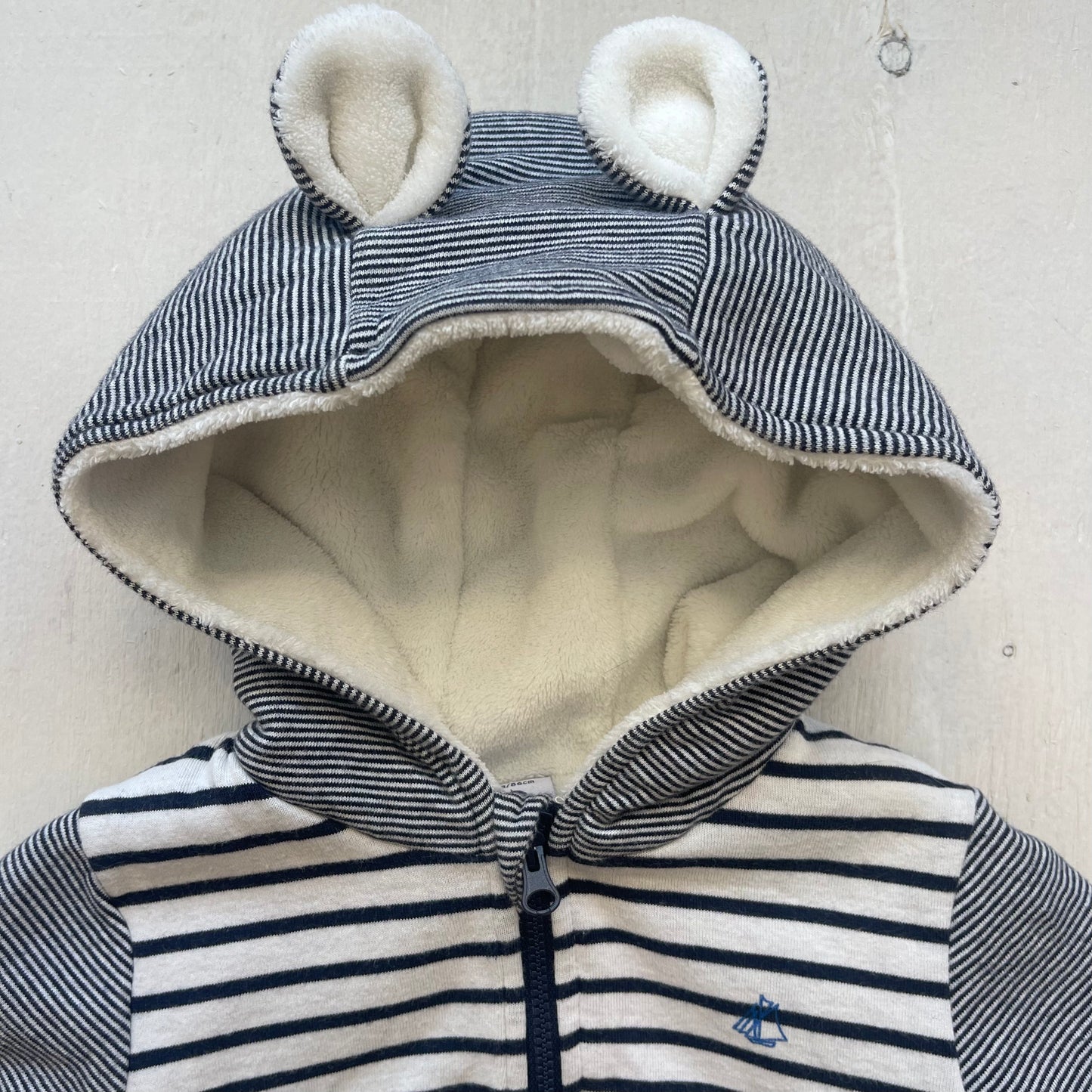 Veste doublée 24M, par Petit bateau