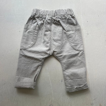 Pantalons évolutifs en lin 1-3T, par Little Yogi