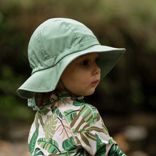 Chapeau de protection solaire Floppy - Juniper Green
