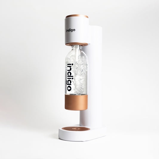 Machine à eau pétillante - Blanc/Or rose