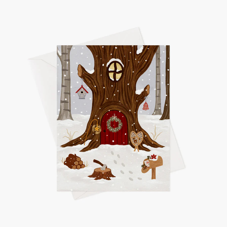 Carte de souhaits - Maison de Tomte