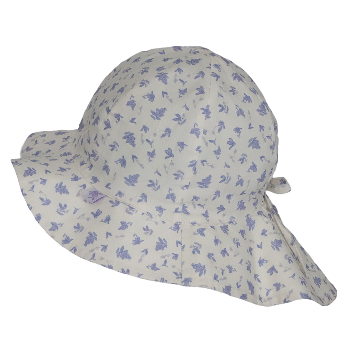 Chapeau léger avec protège-cou - Flowers