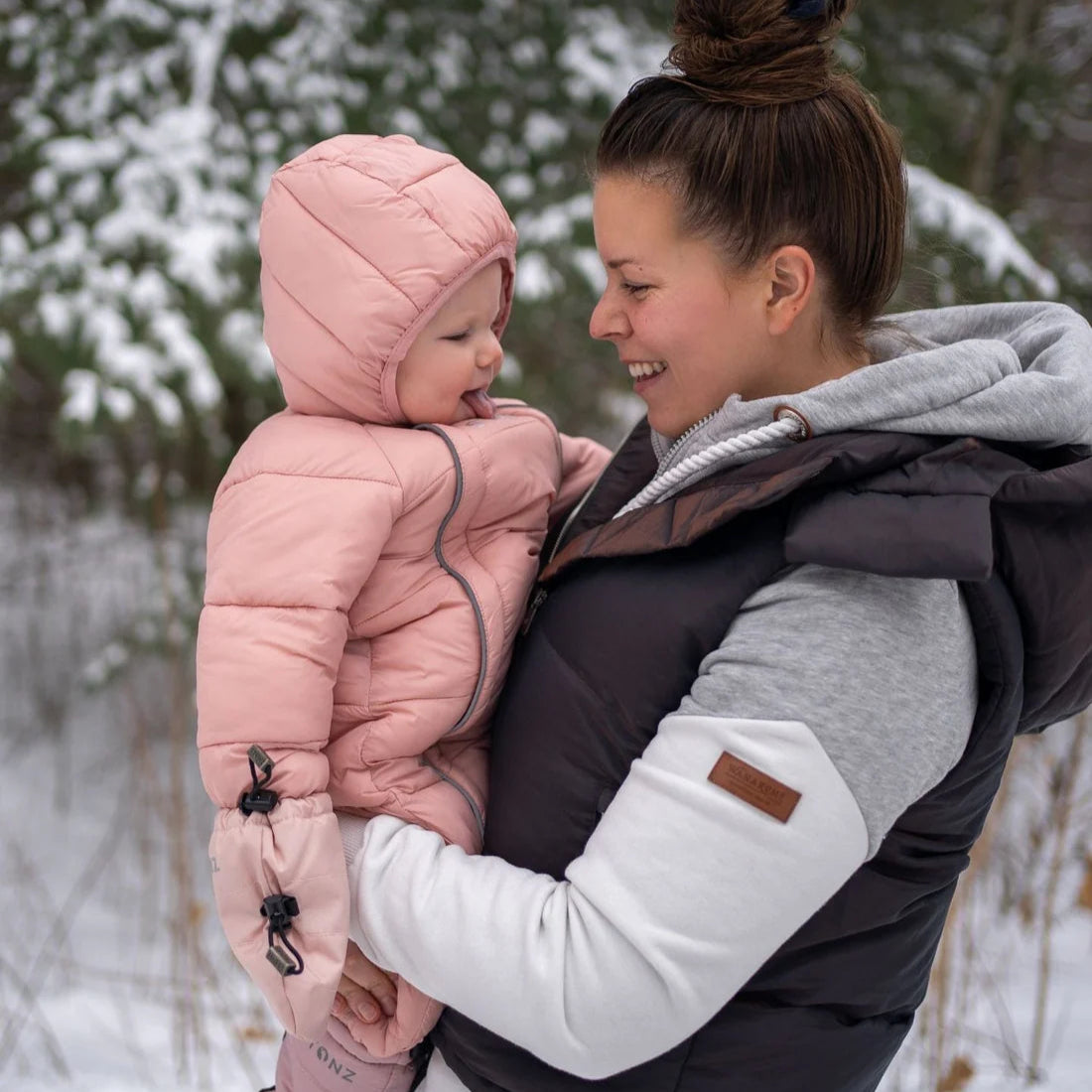 Mitaines pour bébés - Haze Pink