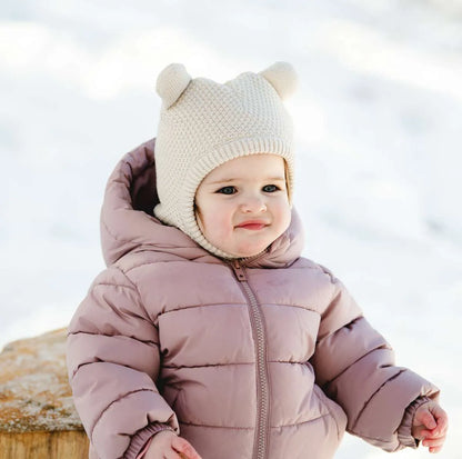 Cagoule en tricot doux - Moon Beam