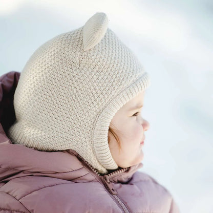 Cagoule en tricot doux - Moon Beam