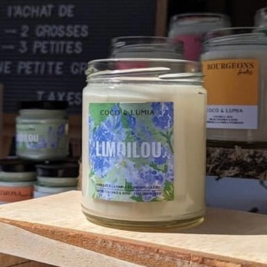 Bougie coco et soya - Limoilou