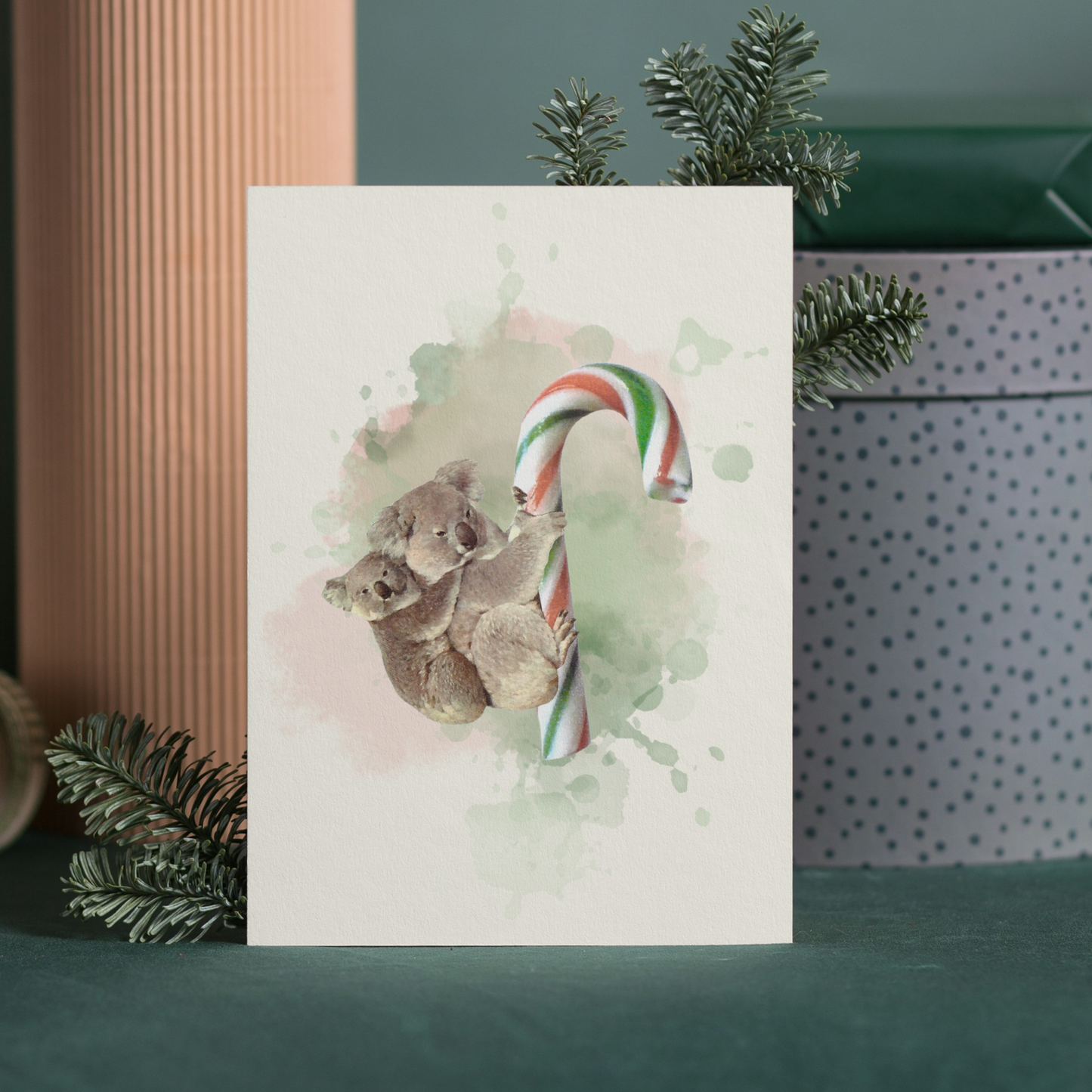 Carte de souhaits - Les koalas