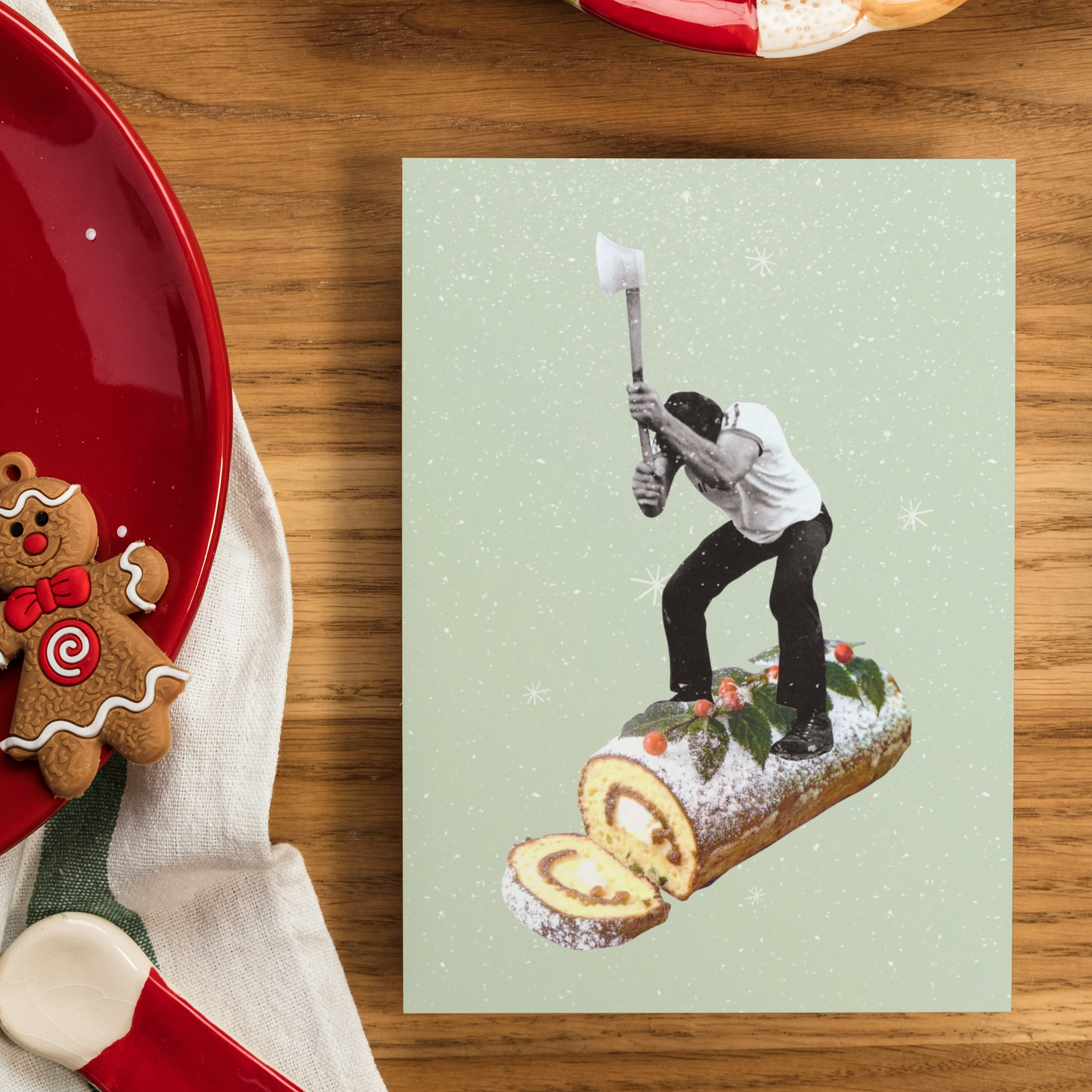 Carte de souhaits - Juste un petit morceau