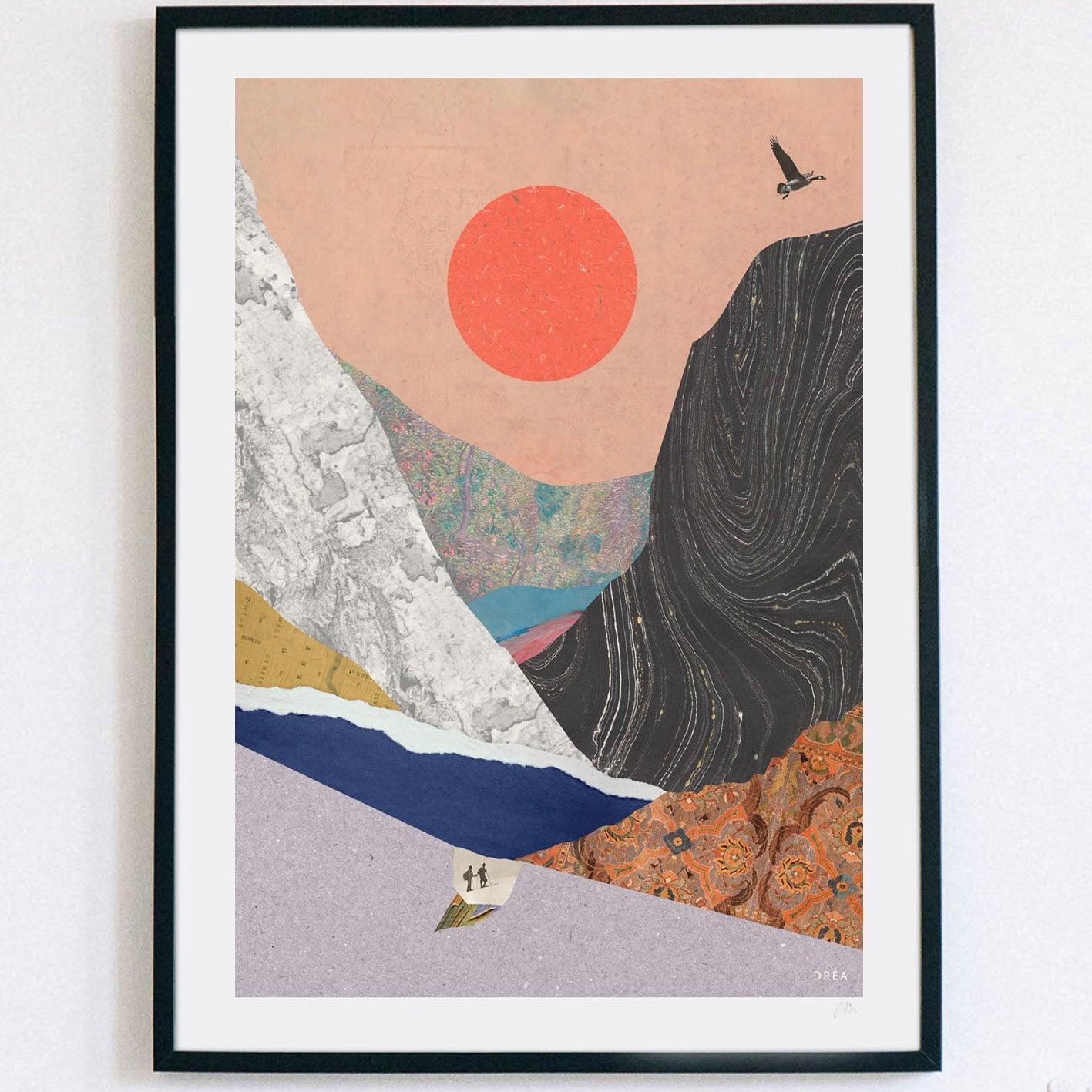 Illustration décorative - La randonnée