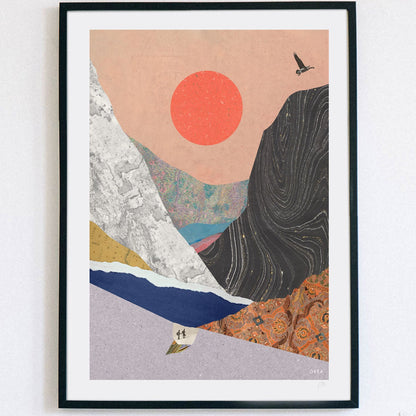 Illustration décorative - La randonnée