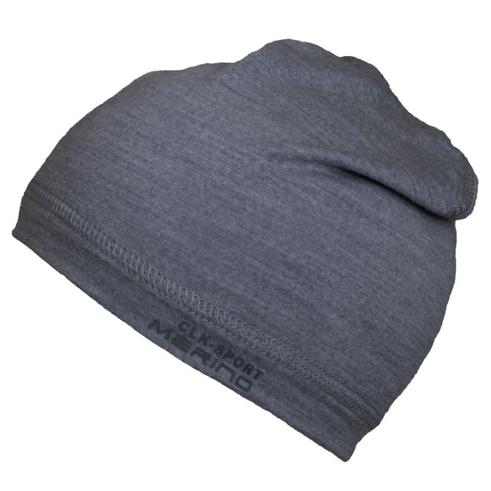 Bonnet en laine de Mérinos - Grey Melange