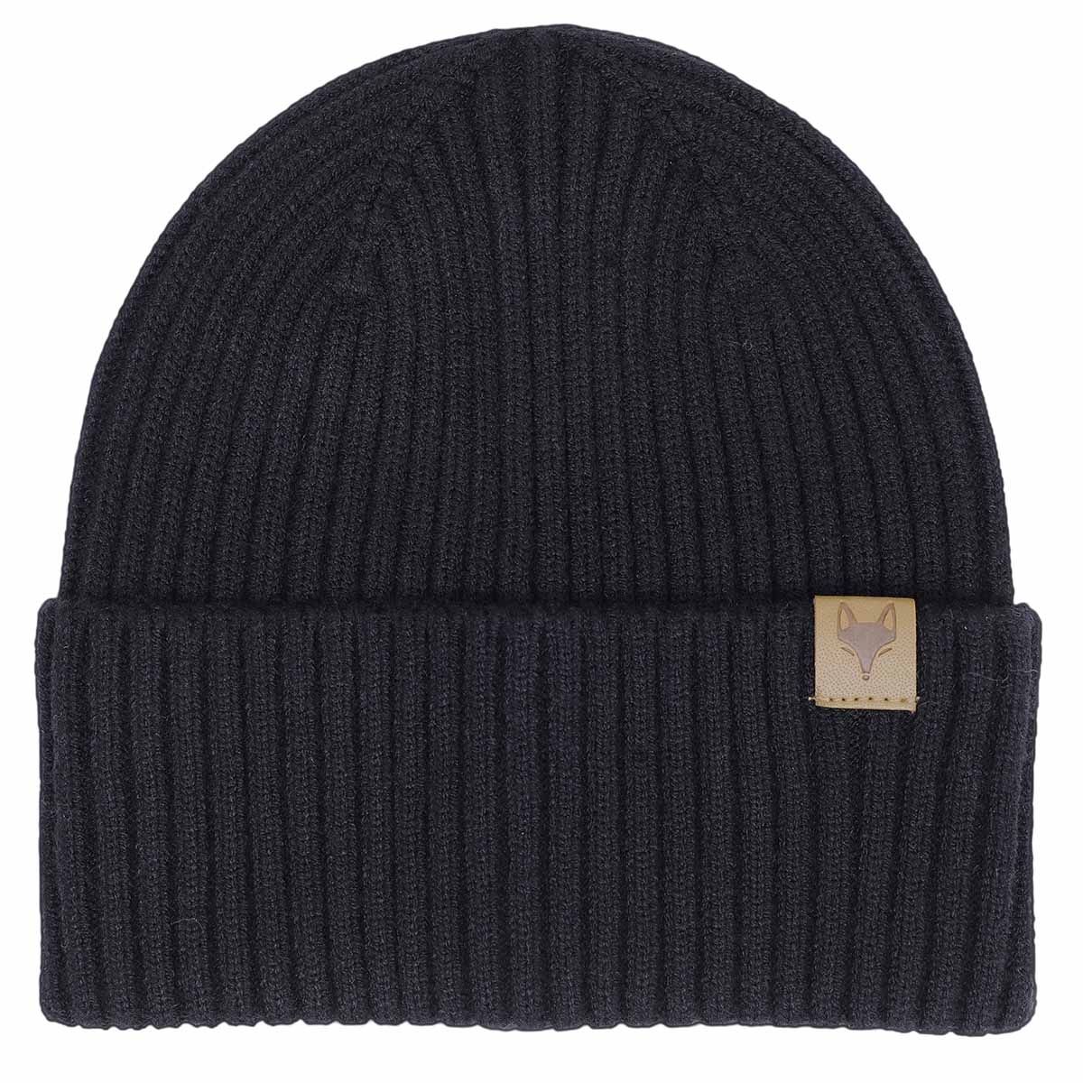 Bonnet côtelé mi-saison - Black