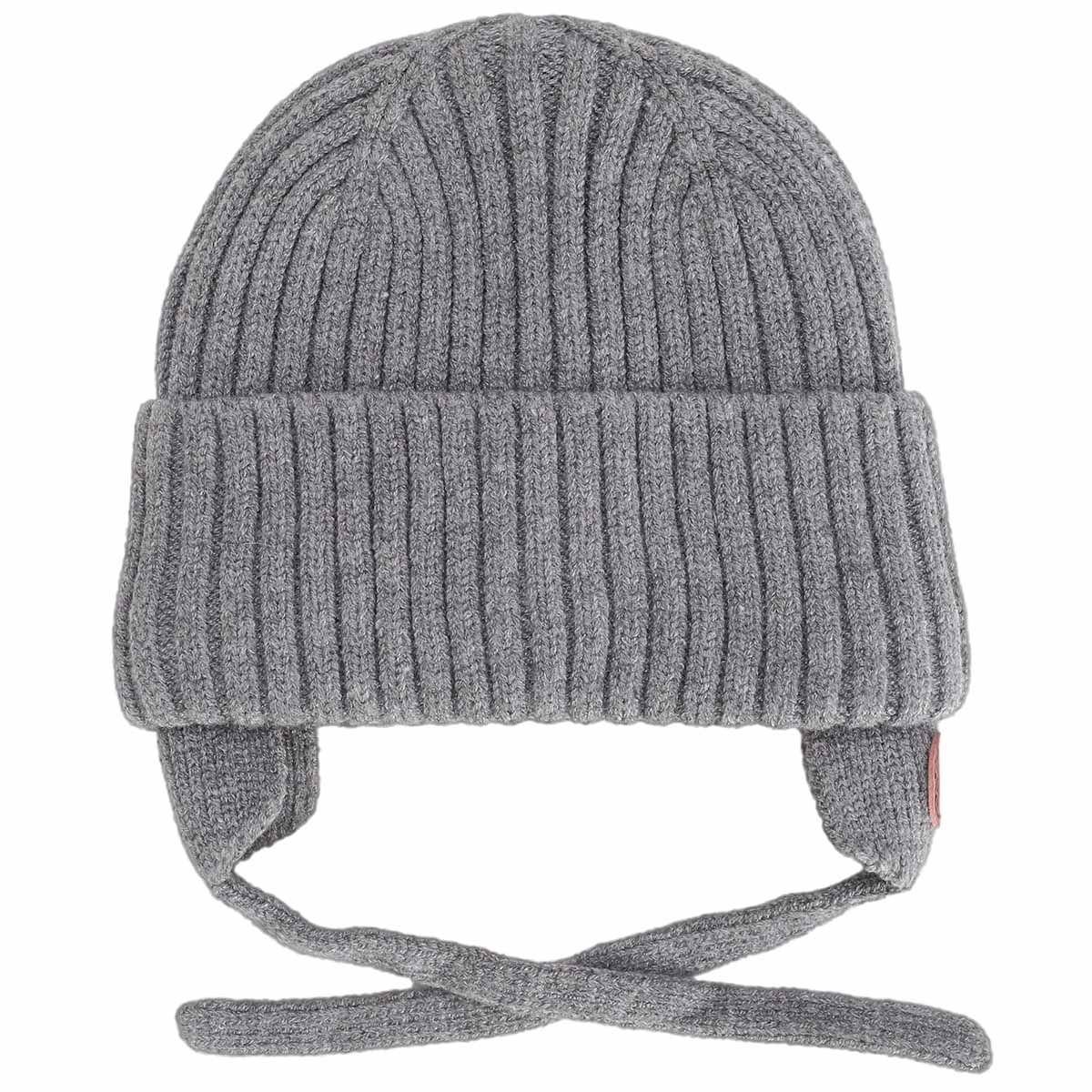 Tuque en tricot doux - Grey