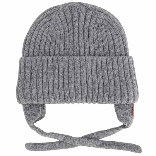 Tuque en tricot doux - Grey