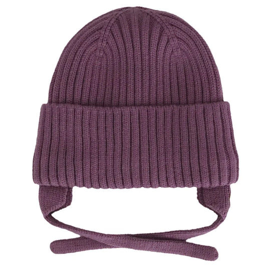 Tuque en tricot doux - Orchid