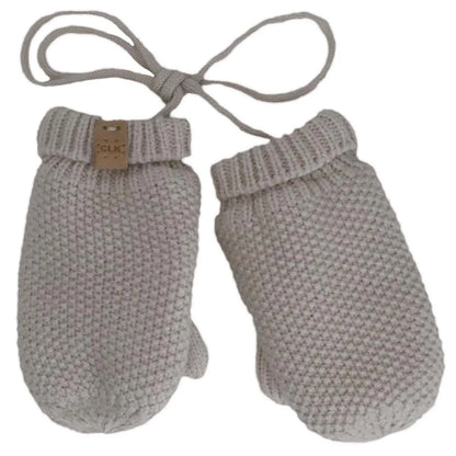 Mitaines en tricot doux pour bébé - Moon Beam