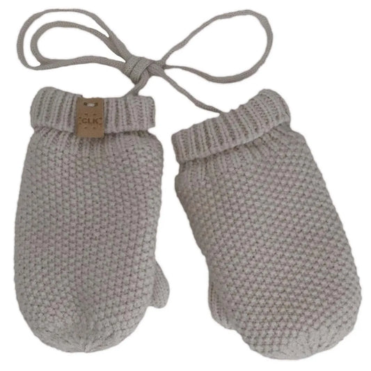 Mitaines en tricot doux pour bébé - Moon Beam