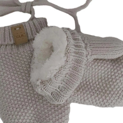 Mitaines en tricot doux pour bébé - Moon Beam