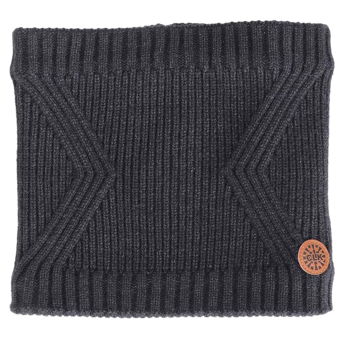 Cache-cou en tricot doux - Black