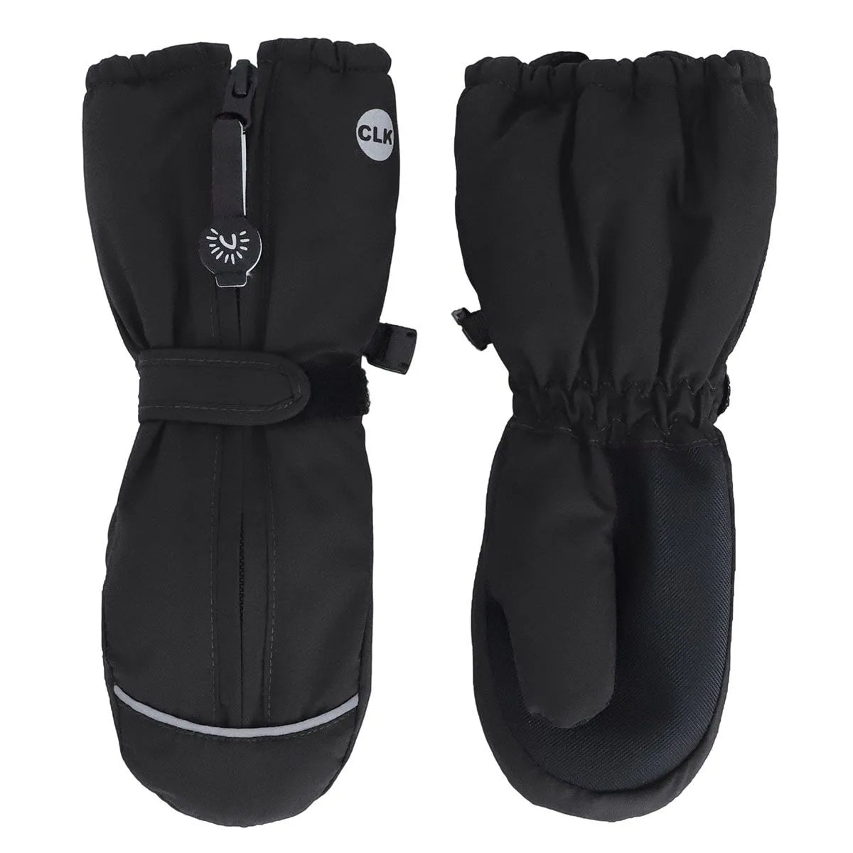 Mitaines d'hiver longues - Black