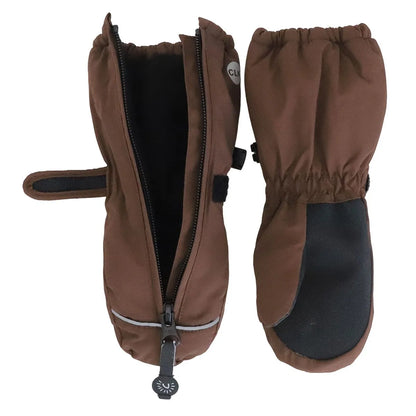 Mitaines d'hiver longues - Black