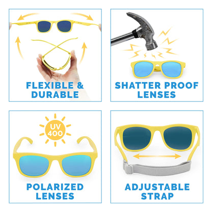 Lunettes de soleil Urban Xplorer - Light Blue Aurora
