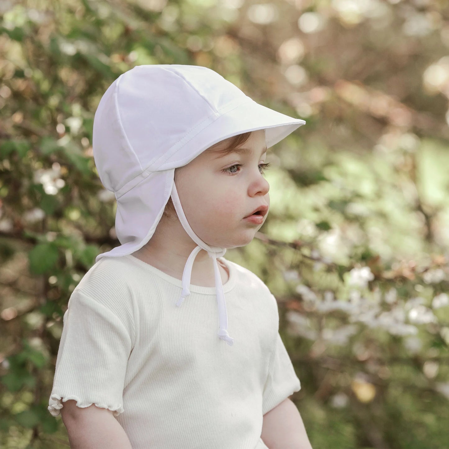 Casquette souple pour bébé - White