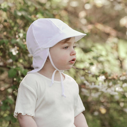 Casquette souple pour bébé - White
