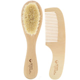 Brosse et peigne en bois
