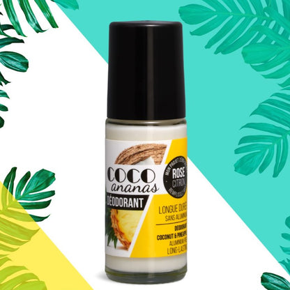 Déodorant en crème à bille - Coco et ananas