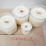 Bougie soya - Citronnelle