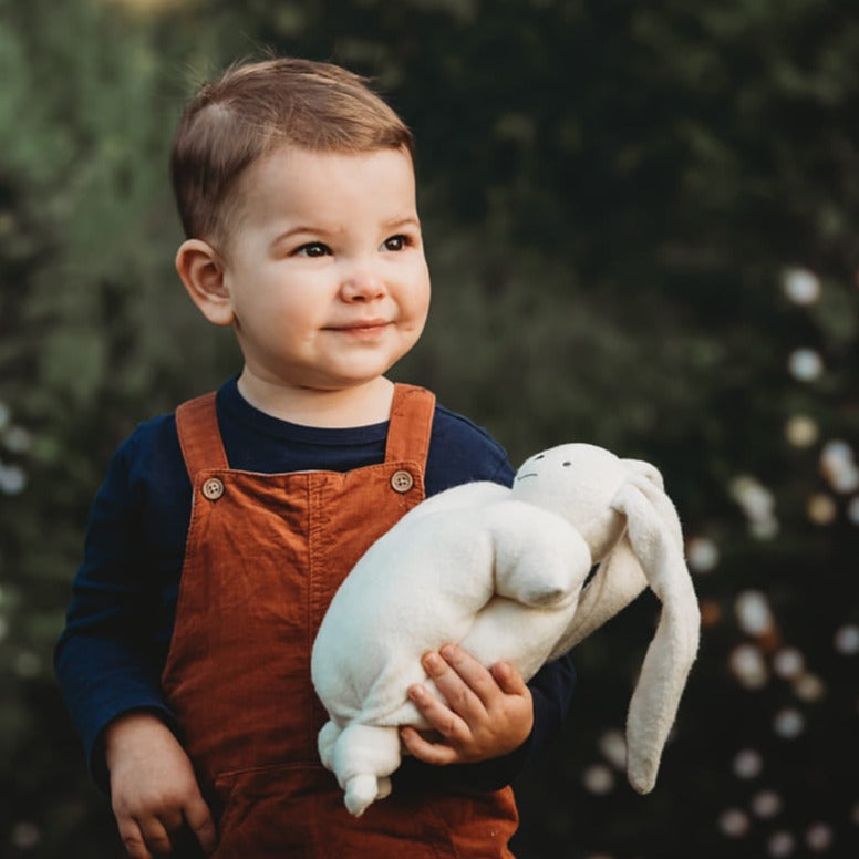 Peluche Lapin Douillet en coton bio