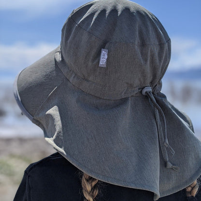Chapeau de protection solaire Aqua-Dry Adventure - Grey