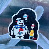 Autocollant - Marshmallow Man vs. Haring