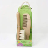 Brosse et peigne en bois