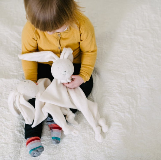 Doudou Lapin en coton bio