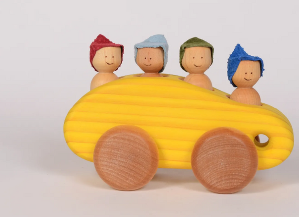 Minibus avec figurines