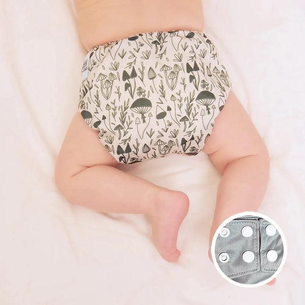 Couche tout-en-un en polyester recyclé - Champi