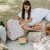 Sac d'école - Fuchsia and Gold Splatter