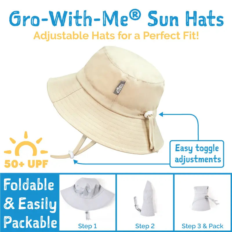 Chapeau de protection solaire Bucket - Grey