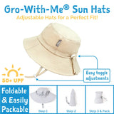 Chapeau de protection solaire Bucket - Army Green