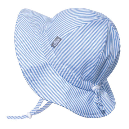 Chapeau de protection solaire Floppy - Blue Stripes