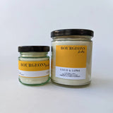 Bougie coco et soya - Bourgeons fruités