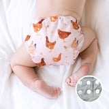 Couche tout-en-un - Poulette