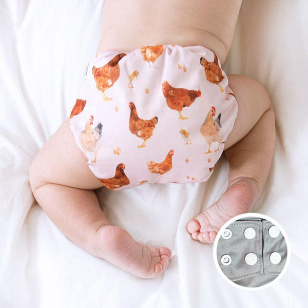 Couche tout-en-un - Poulette