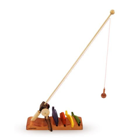 Canne à pêche avec moulinet