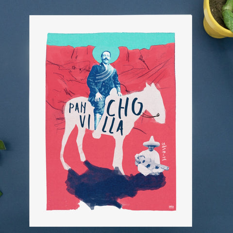 Illustration décorative - Pancho Villa